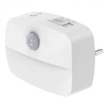 ANSMANN NL30 AC luce notturna LED 1,5W con sensore crepuscolare, bianco