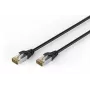 DIGITUS CAT 6A S-FTP cavo patch per esterni, Cu, PE, 2 m, nero