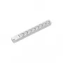 Bachmann 333.4061 PDU standard 1U 8 prese Schuko cavo 2 m protezione da sovratensione grigio
