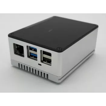ALLNET Rock Pi case in alluminio ecoPI PRO LP argento (RockPi_GH_PROLP_SV)