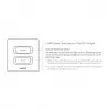 MIBOXER ESW2B interruttore smart a 2 canali telecomando LED con WiFi e sensore di movimento 2,4 GHz e dimmer