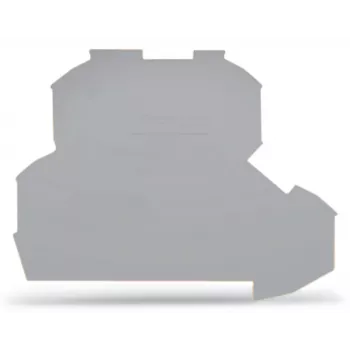 WAGO 2002-2291 piastra di chiusura - grigio - 0,8 mm - 69,7 mm - 51,7 mm - 2,41 g