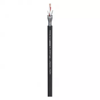Sommer Cable SC-Primus cavo microfono, 2 x 0,50 mm², PVC Ø 6,7 mm, nero, al metro (200-0151)