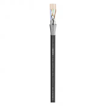 Sommer Cable SC-Mercator CAT.7 PUR cavo di rete, PUR, Ø 6,4 mm, nero, al metro (581-0071)