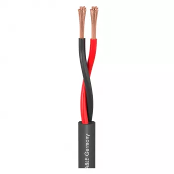 Sommer Cable Meridian Mobile SP215 cavo per altoparlanti 2 x 1,5 mm² PVC nero (al metro)