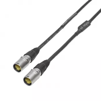 Sommer Cable SC-Mercator CAT.7 PUR cavo di rete, 8 x 0,14 mm², RJ45 su RJ45, NEUTRIK, nero, 3 m (P7NE-0300-SW)