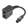 Sommer Cable SPY-N153 connettore altoparlante adattatore audio, dritto, antracite