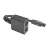 Sommer Cable SPY-N153 connettore altoparlante adattatore audio, dritto, antracite