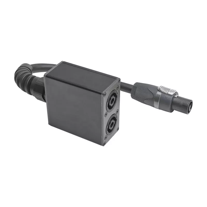 Sommer Cable SPY-N153 connettore altoparlante adattatore audio, dritto, antracite
