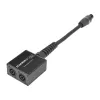 Sommer Cable SPY-N153 connettore altoparlante adattatore audio, dritto, antracite