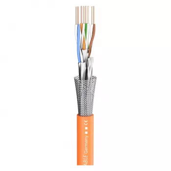 Sommer Cable SC-Mercator CAT.7 S/FTP Cavo di installazione di rete 8x conduttore interno 4x2² FRNC - arancione