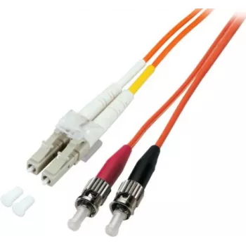 EFB-Elektronik duplex jumper LC-ST 50/125µ OM2 LSZH arancione 2,0 mm 7,5 m