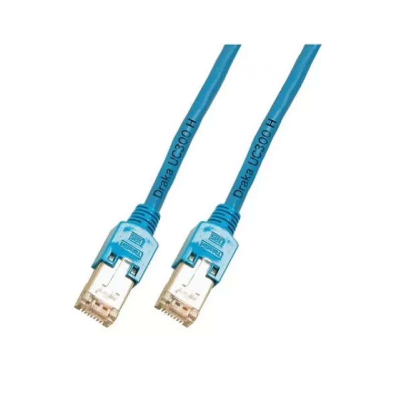 EFB Elektronik cavo patch RJ45 Cat.5e F/UTP LSZH Draka UC300 TM11, blu, 50 m