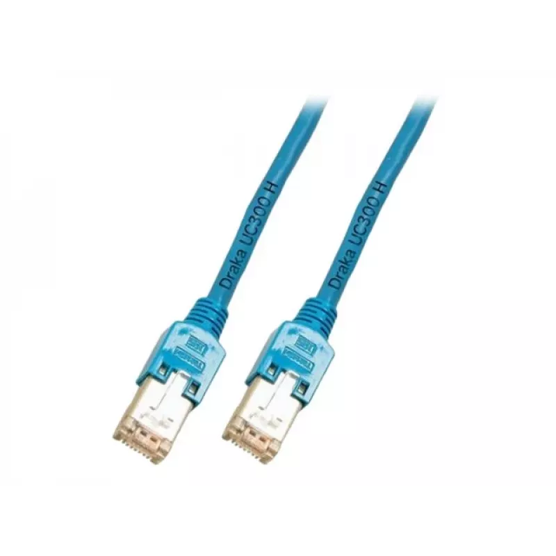 EFB Elektronik cavo patch RJ45 Cat.5e F/UTP LSZH Draka UC300 TM11, blu, 50 m