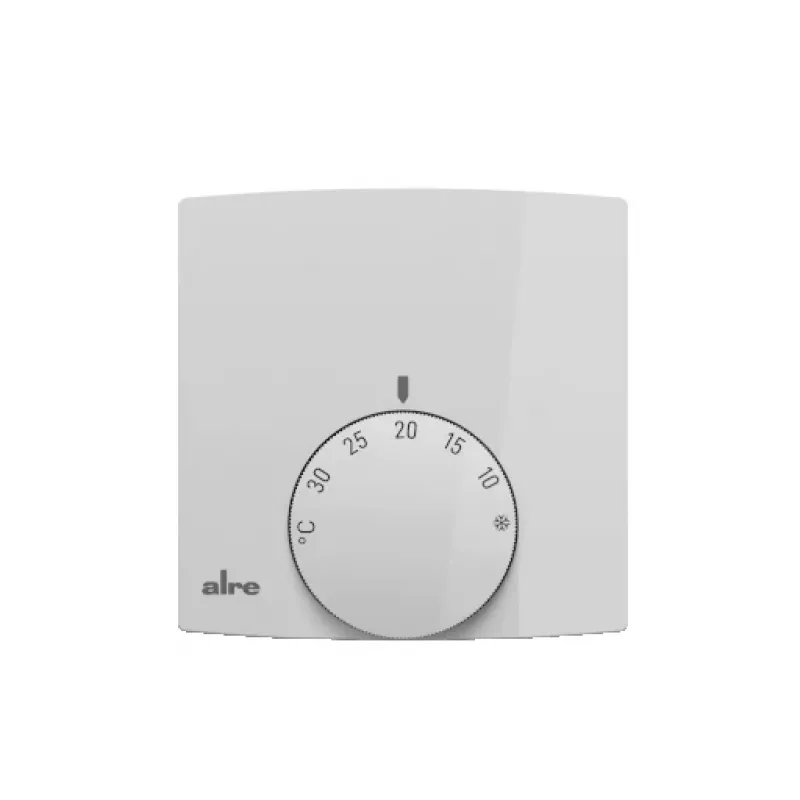 ALRE termostato ambiente da parete 5-30°C contatto NC 2A 230V RTBSB-201.00
