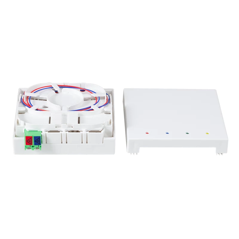 LogiLink FB2LC40 scatola di terminazione FTTH con cavo drop da 40m, 1x LC/APC, bianco