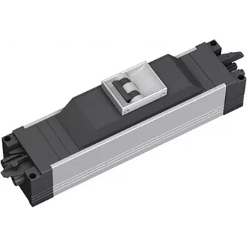 Bachmann STEP ALU ciabatta con 1x GST18 e interruttore automatico, 16A, 230V, alluminio