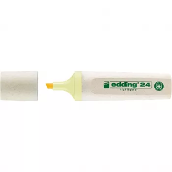 EDDING EcoLine 24 evidenziatore giallo pastello