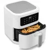 MEDION friggitrice ad aria Life MD 11740 E40 XL (bianco opaco, 2150 W, cestello da 5,2 L)