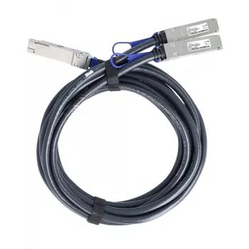 Cavo breakout Direct Attach BlueOptics NVIDIA 980-9I39E-00H001 BlueLAN, 200Gb/s QSFP56 a 2x100Gb/s QSFP56, 1 metro