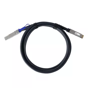 BlueOptics Fortinet FN-CABLE-QSFPDD-DAC-02 compatibile BlueLAN BL292901X2M26 cavo Direct Attach in rame QSFP-DD, 400GBASE-CR4, 26 AWG, 2 metri