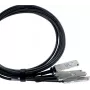 BlueLAN QDD-4ZQ100-CU2M-BL cavo DAC Breakout 400G QSFP-DD a 4x100G QSFP56 2m