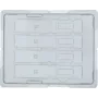 BLUELAN BlueOptics vassoio 4 pezzi (BOTRQSFP4)