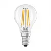 Osram LED Classic P 40 Filament 3.4W 827 Trasparente E14 Lampada LED, Mini Globe