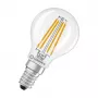 Osram LED Classic P 40 Filament 3.4W 827 Trasparente E14 Lampada LED, Mini Globe