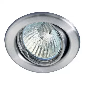 BRUMBERG 01-71018 NV faretto da incasso 50W GX5.3 pressofuso ferro cromo orientabile