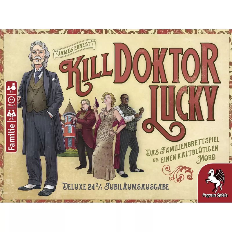 PEGASUS Kill Doktor Lucky gioco da tavolo