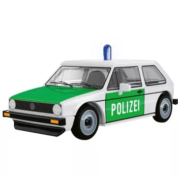 COBI 24642 Volkswagen Golf (1974) Polizei set di costruzioni, 1:35, bianco