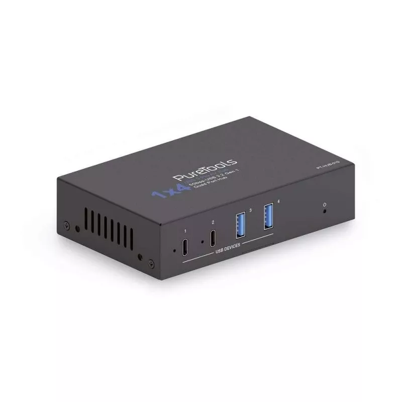 PureLink PT-Hub-010 hub industriale USB 3.2 Gen 1 4 porte 2x USB-A 2x USB-C