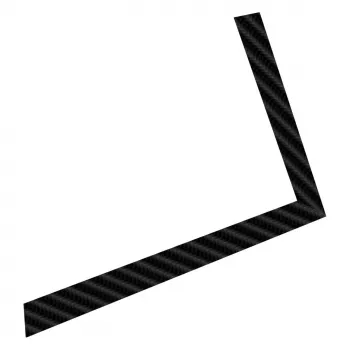 TrackTime Series One Cover Carbon – copertura in fibra di carbonio per wheelbase Series One Rigs
