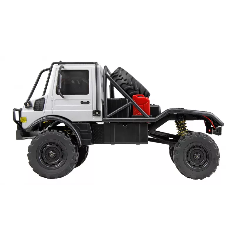 Amewi Mercedes-Benz Unimog U4000 Scale Crawler 4WD 1:18 RTR grigio