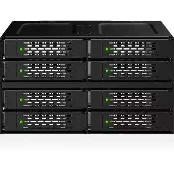 ICY DOCK ToughArmor MB508V5P-B modulo backplane full metal 8 bay 2,5