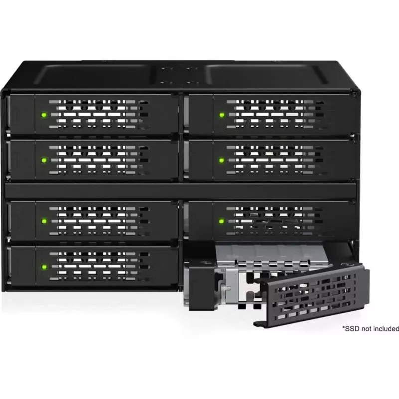 ICY DOCK ToughArmor MB508V5P-B modulo backplane full metal 8 bay 2,5