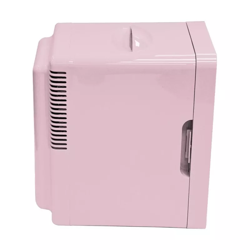 ELLE Home ESDAF01PUEU Mini frigo con specchio trucco LED 6L viola