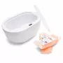 RIO PWAX-EU/1,1 Scaldacera a paraffina - 200W, capacità 2,3kg, bianco con accenti lilla