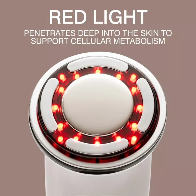 RIO FCAA-EU/1,0 maschera viso LED - terapia a luce rossa, blu e verde, 150 LED, ricaricabile