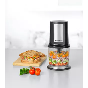 Progress EK5879PVDE Tritatutto 500W 1,2L nero/argento