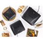 Salter EK6236VDE ActiGrill Everyday Griglia elettrica, 1000 W, antiaderente, nero/argento