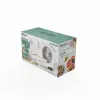 Progress EK3683PFVDE Affettatrice elettrica 150W lama ondulata in acciaio inox 190mm nero/argento