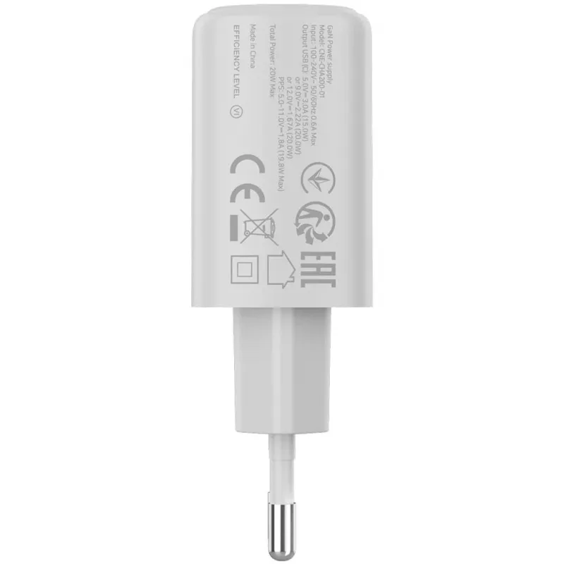 CANYON OnCharge 200 alimentatore 20W USB-C PD EU bianco