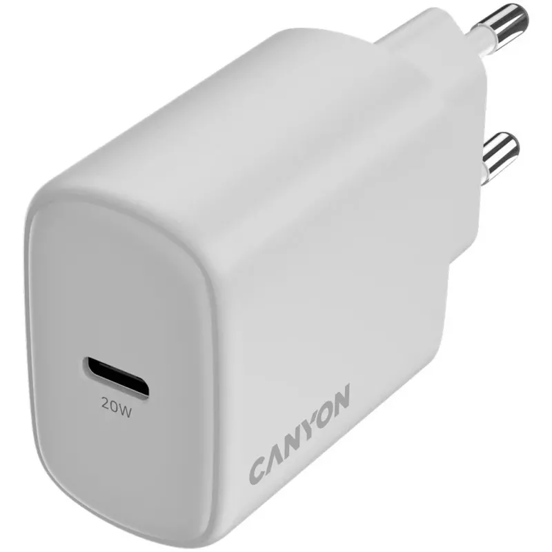 CANYON OnCharge 200 alimentatore 20W USB-C PD EU bianco