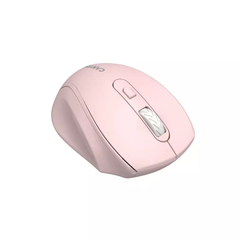 Canyon mouse ottico wireless 2.4 GHz 6 pulsanti, rosa