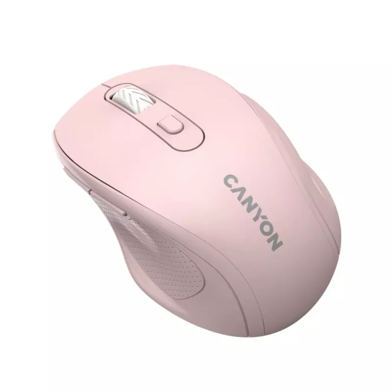 Canyon mouse ottico wireless 2.4 GHz 6 pulsanti, rosa