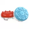 SteelSeries KontrolFreek Performance Thumbsticks Splash (rosso/blu, 2 pz., per Nintendo Switch Joy-Con e Nintendo Switch Lite)