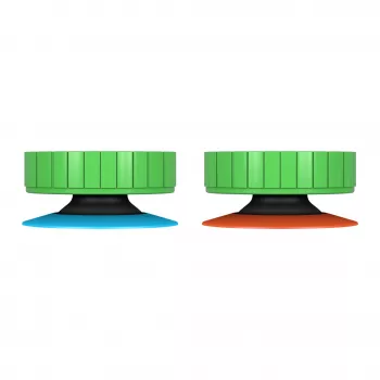 SteelSeries KontrolFreek No-Slip Thumb Grips Creeper Edition Green (2 pz.) per Nintendo Switch Joy-Con / Pro Controller