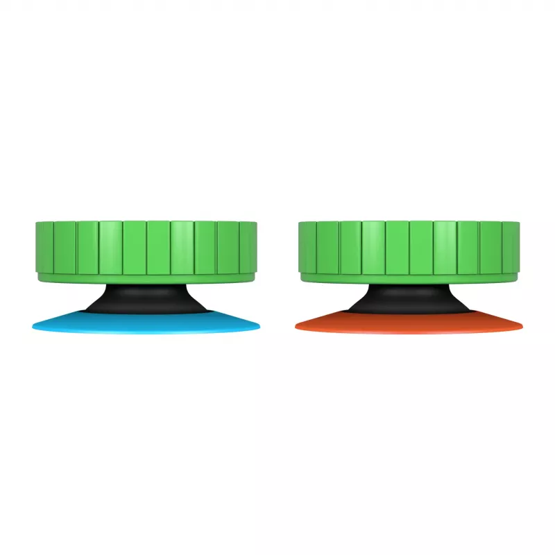 SteelSeries KontrolFreek No-Slip Thumb Grips Creeper Edition Green (2 pz.) per Nintendo Switch Joy-Con / Pro Controller